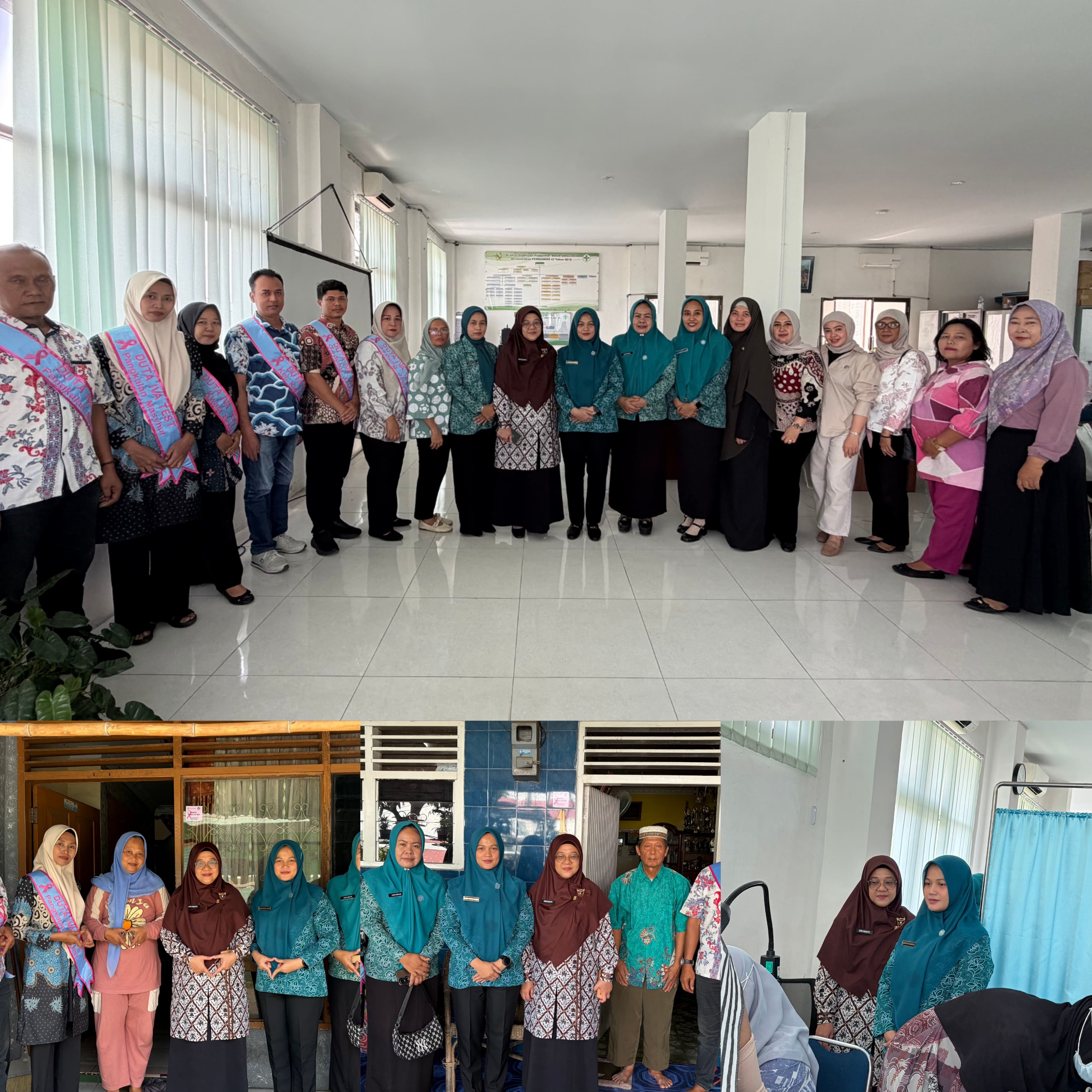 Sosialisasi Rumah IVA Test sebagai upaya meningkatkan kesadaran akan pentingnya deteksi dini kanker serviks