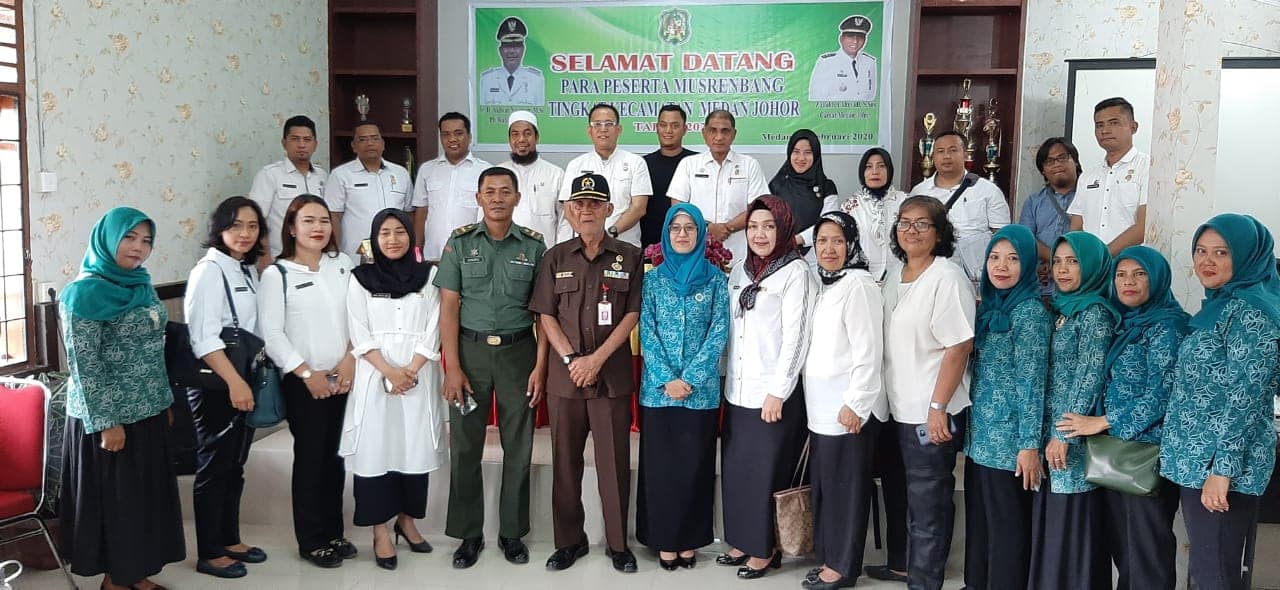 Kegiatan Musyawarah Perencanaan Pembangunan Tingkat Kecamatan Medan Johor Tahun 2020