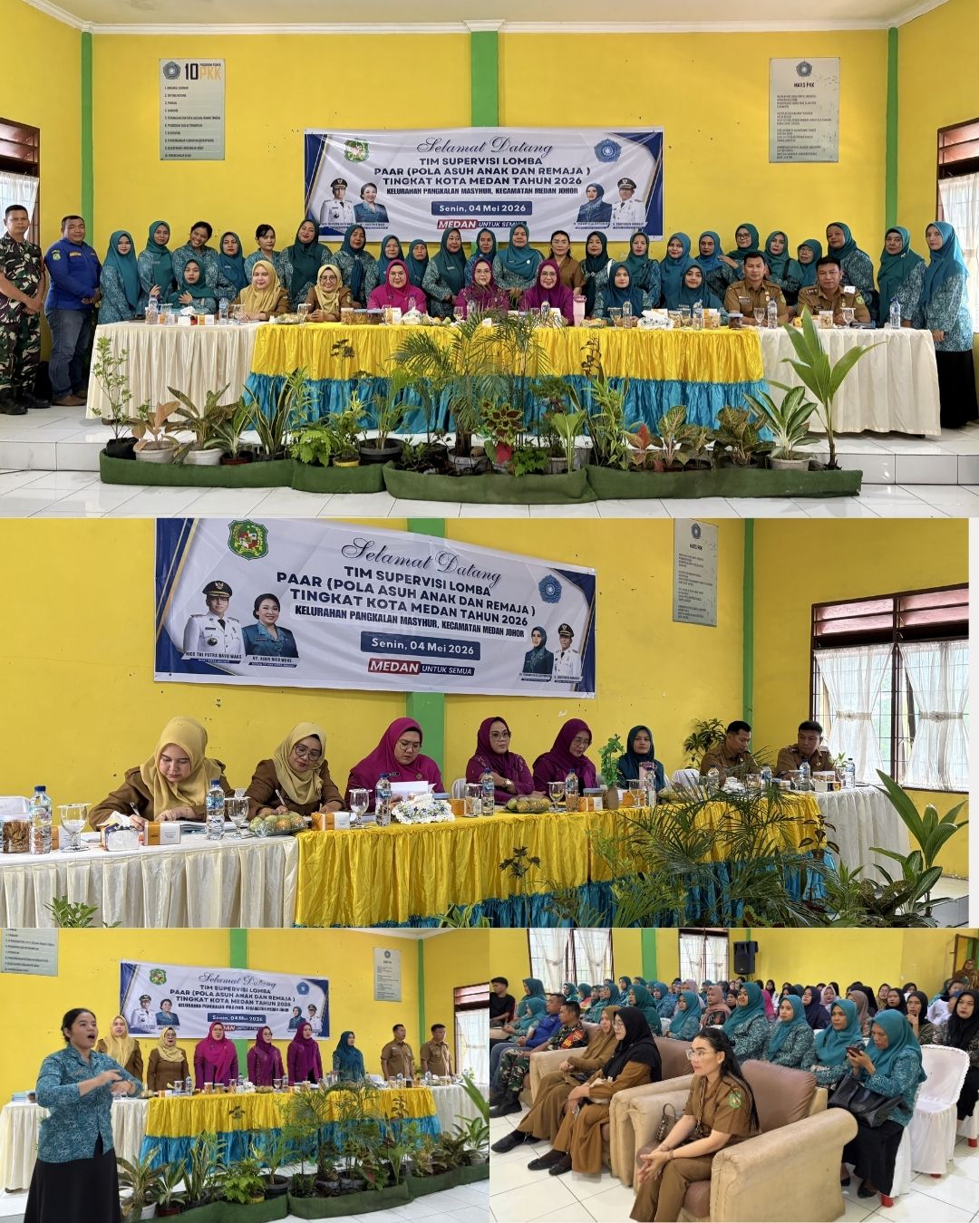 PENILAIAN TIM SUPERVISI LOMBA PAAR (POLA ASUH ANAK DAN REMAJA) DI KELURAHAN PANGKALAN MASYHUR