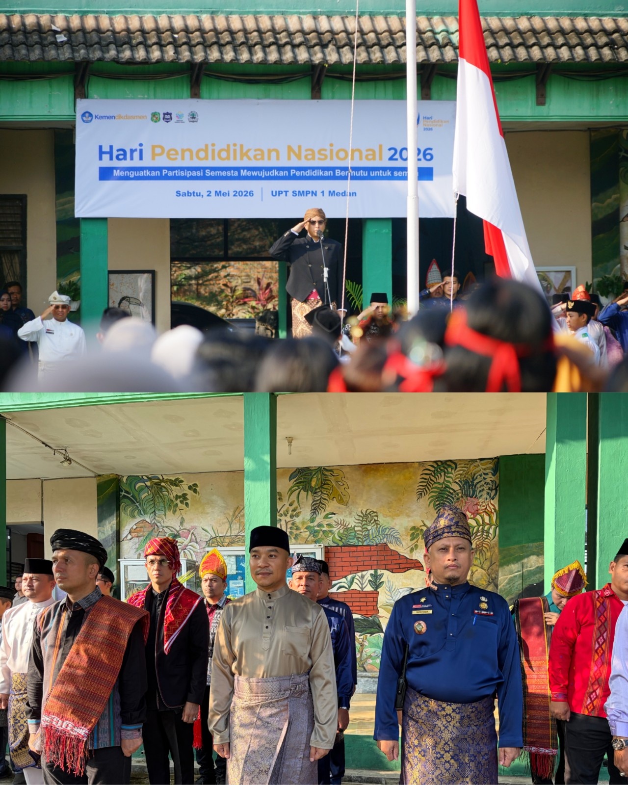 Upacara peringatan Hari Pendidikan Nasional tahun 2026