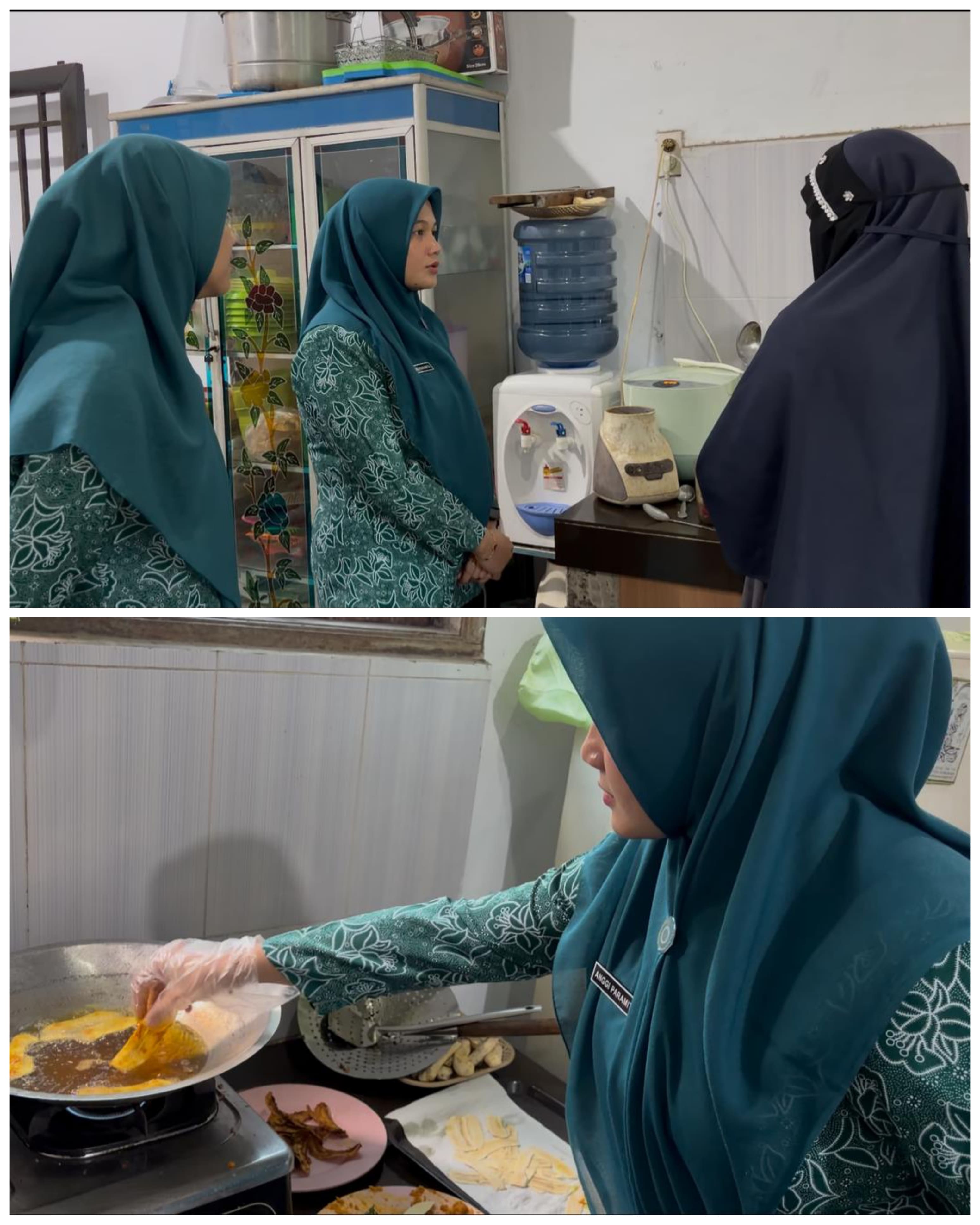 Ketua TP PKK Kecamatan Medan Johor, Ny. Anggi Bachtiar Rivai Nasution, melaksanakan kunjungan pembinaan dan silaturahmi ke salah satu pelaku Usaha Mikro, Kecil, dan Menengah (UMKM) Keripik Pisang Mbak Ika yang berada di Kelurahan Gedung Johor.